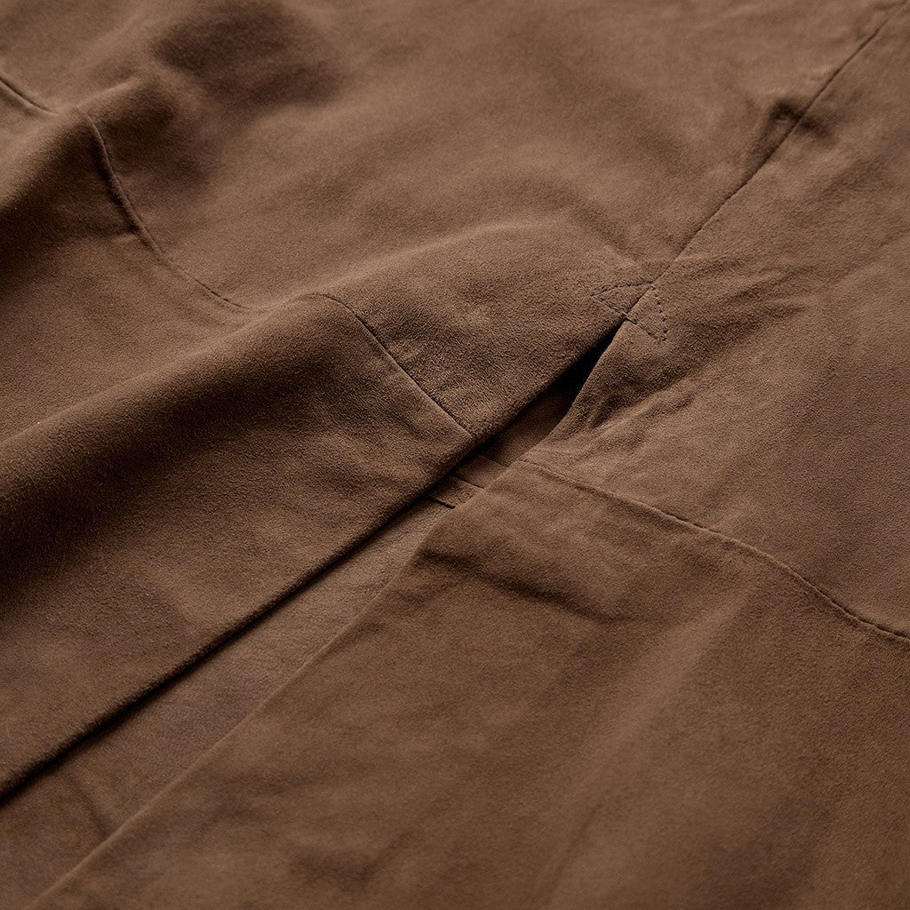 Depeche 51312 Naomi long skirt suede toffee