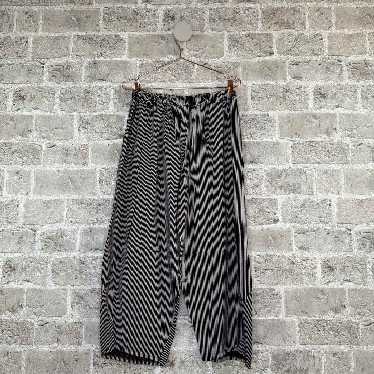 CABANA Living Gent 3923-1 pants baggy stripe brown
