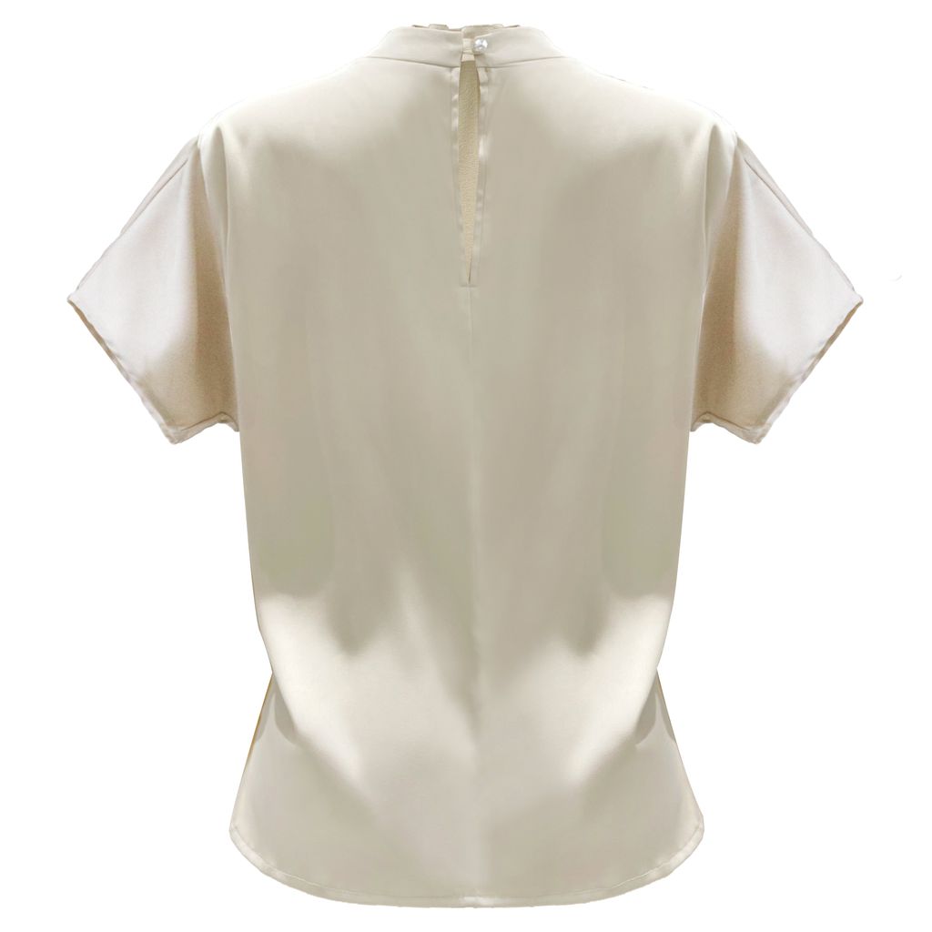 Liberte 22379 Pip SS pearl blouse champagne