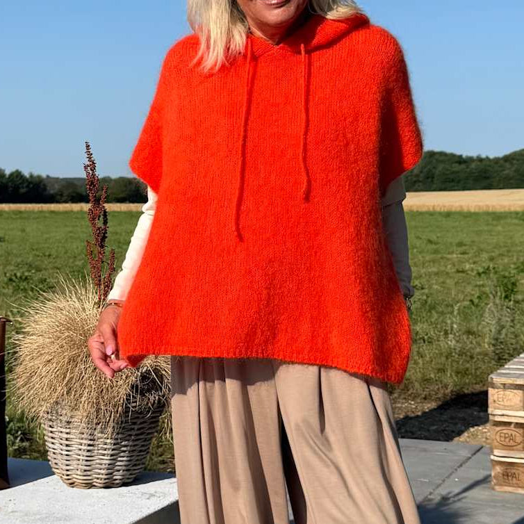 CABANA Living 8859 Soul knit vest orange