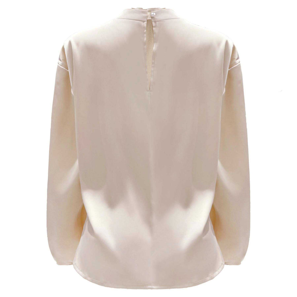 Liberte 22313 Pip LS pearl blouse champagne
