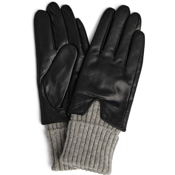 Depeche 17124 gloves knitcuff black/grey
