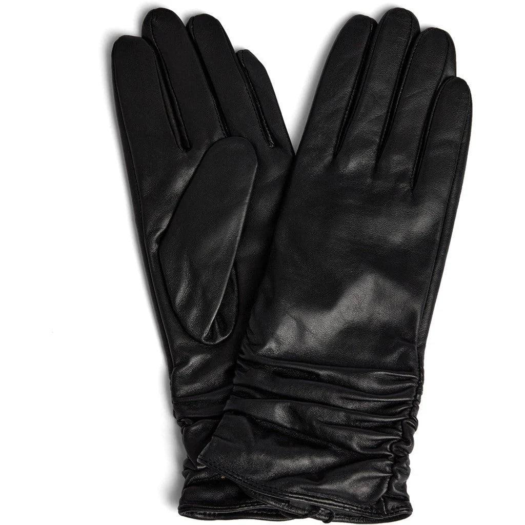 Depeche 17128 gloves gathers black