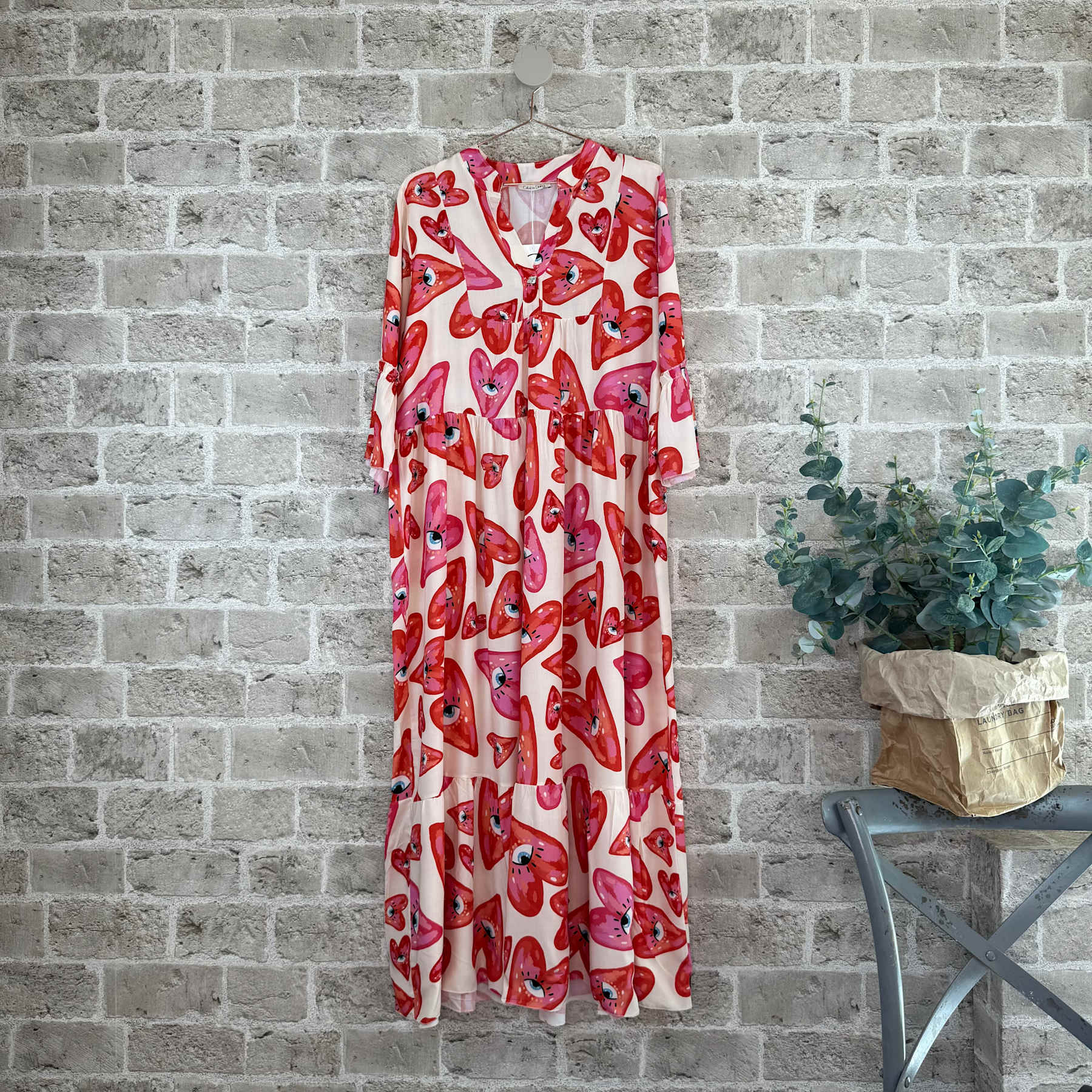 CABANA Living 8822 Eli dress rosso