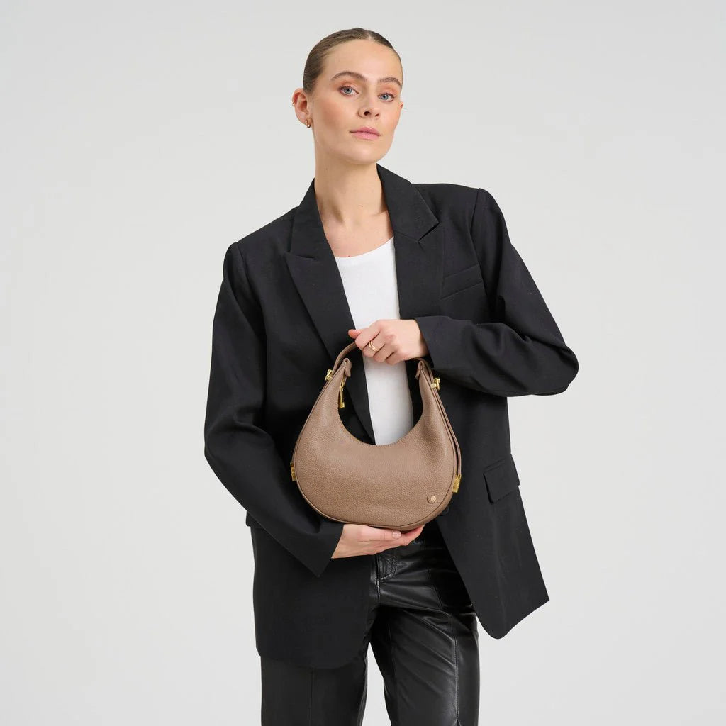 Depeche 16630 cross over bag taupe