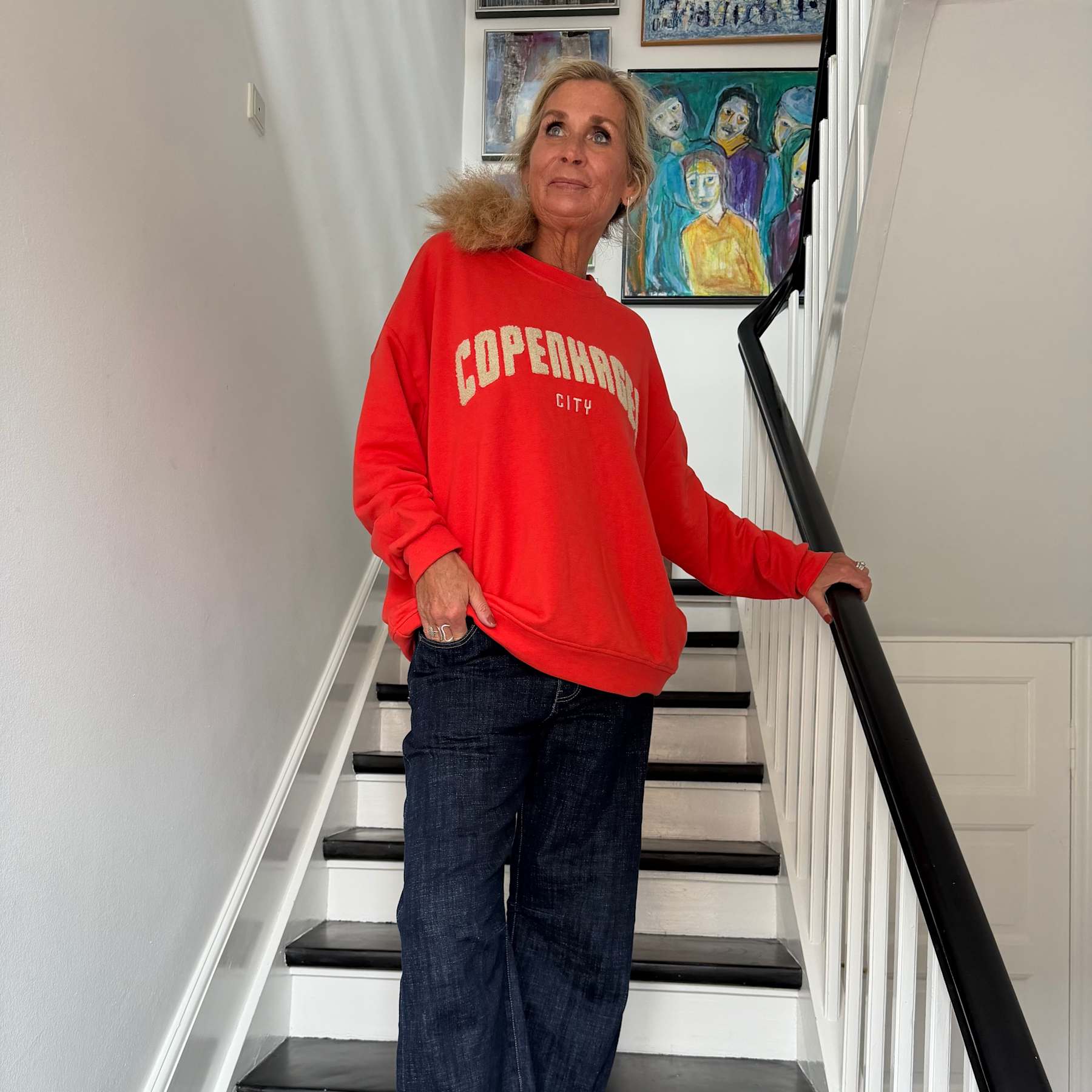 CABANA Living H2152 CPH City sweat rosso