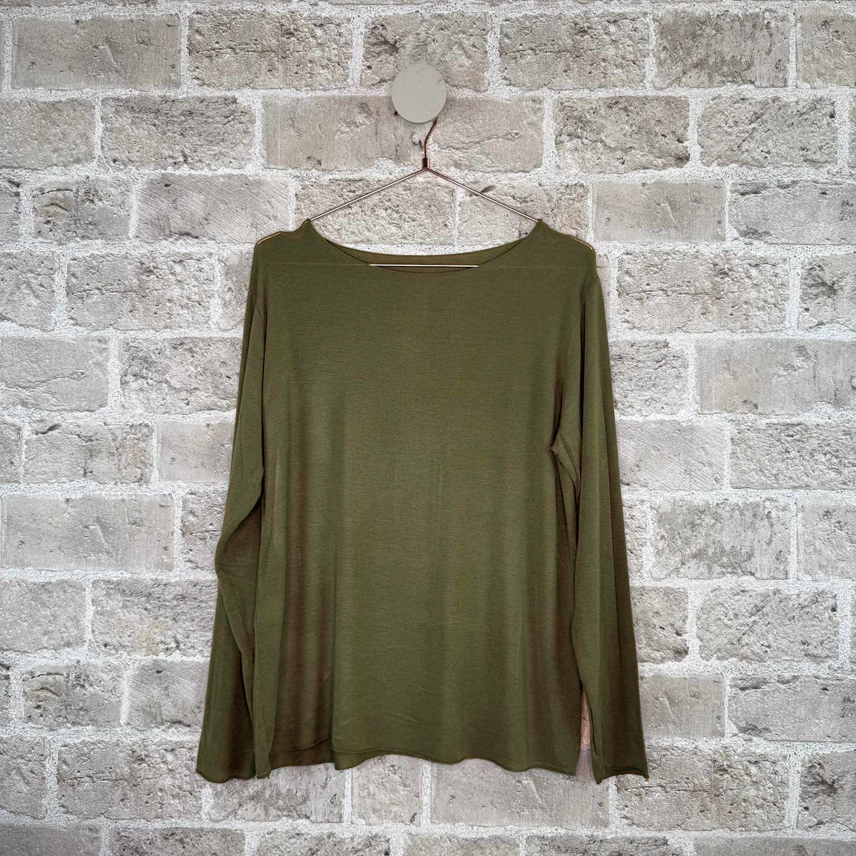 CABANA Living Cash Loose blouse solid military