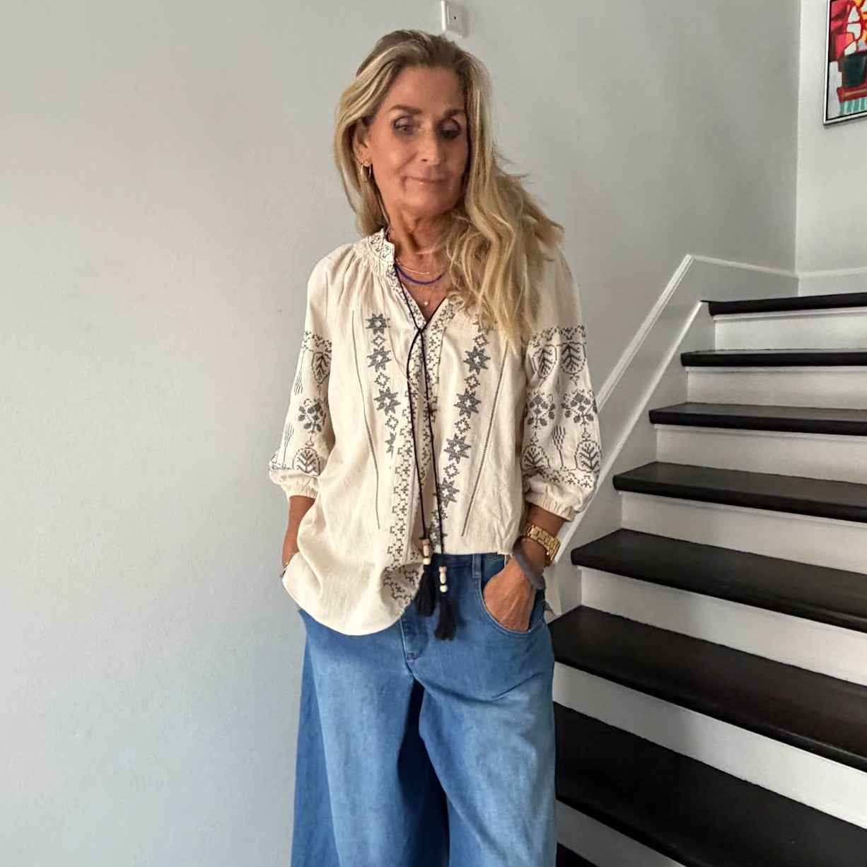 CABANA Living Rici 6191 shirt beige