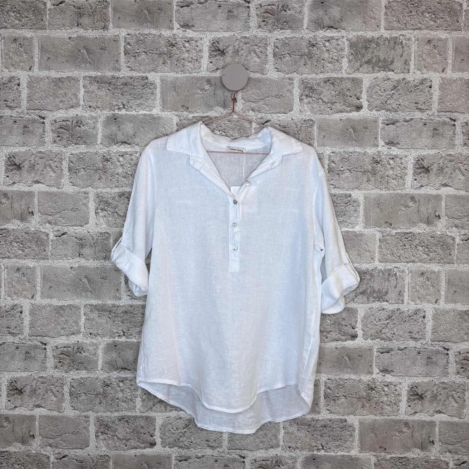 CABANA Living Sol 96773-7 shirt white