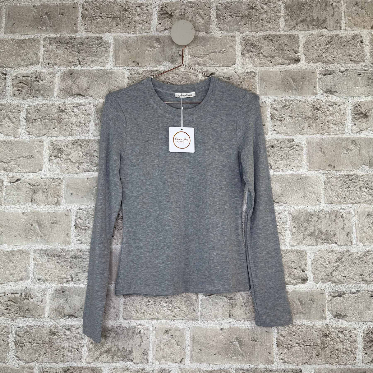 CABANA Living Basic 20105 blouse grey mel