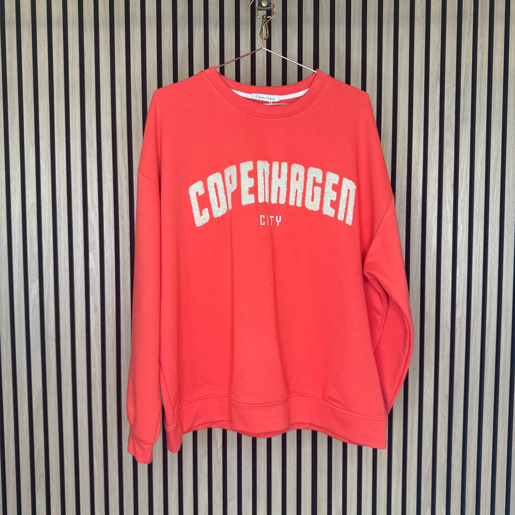 CABANA Living H2152 CPH City sweat rosso