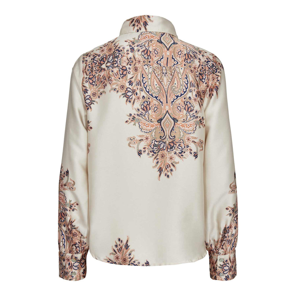 Liberte 22341 Wennise LS shirt paisley creme