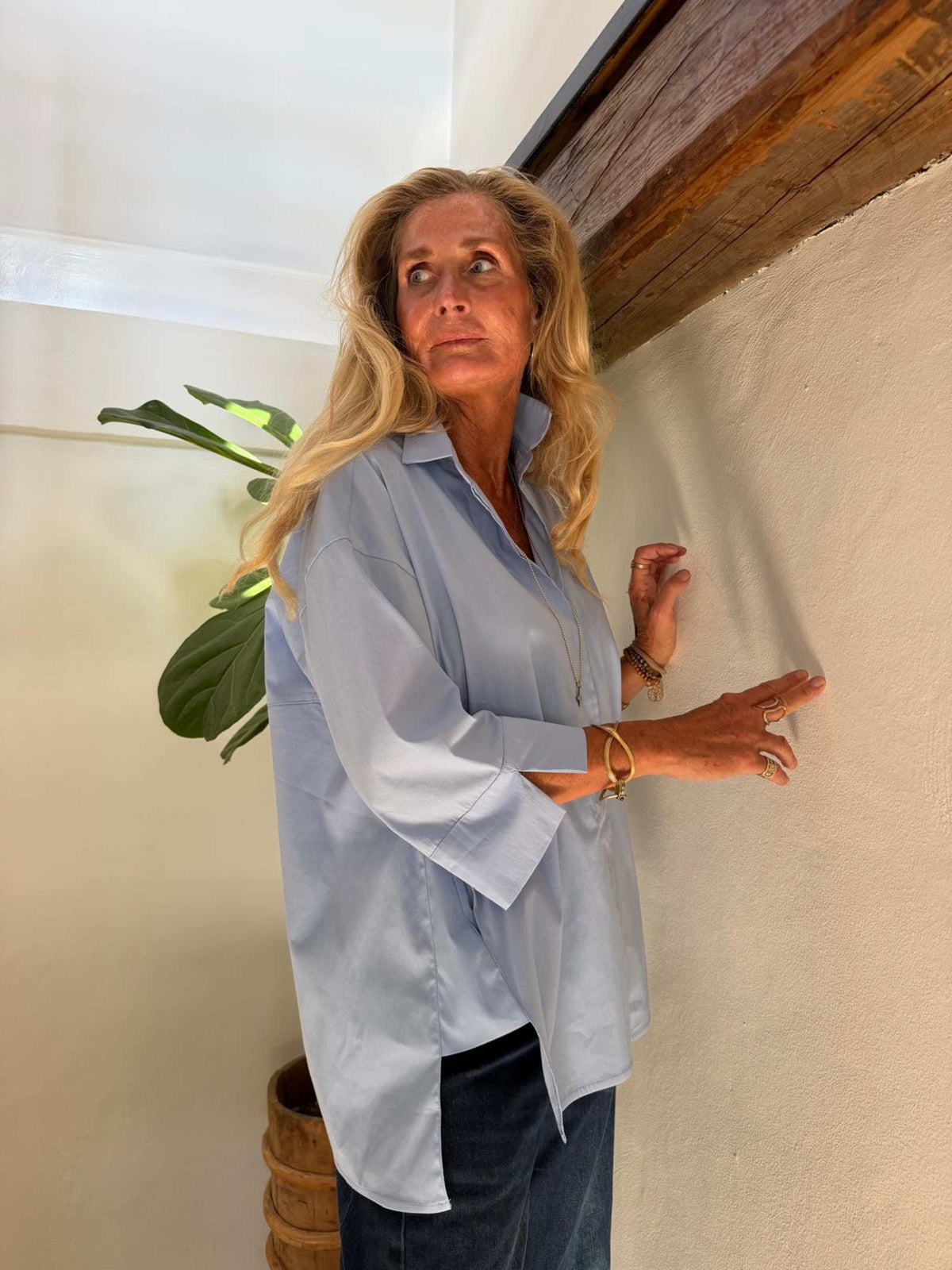 CABANA Living C2059 Hally shirt light blue
