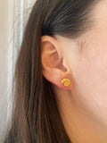 Pico R01003 Caracol studs Gold