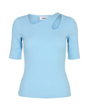 Moves 1329 luvie Short sleeved t-shirt Blue Bell