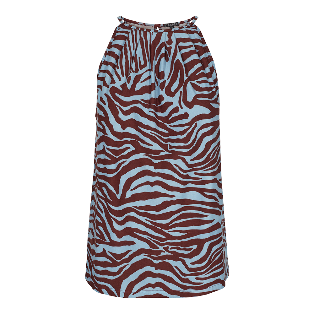 LIBERTE ALMA TOP BROWN/L. BLUE 9513